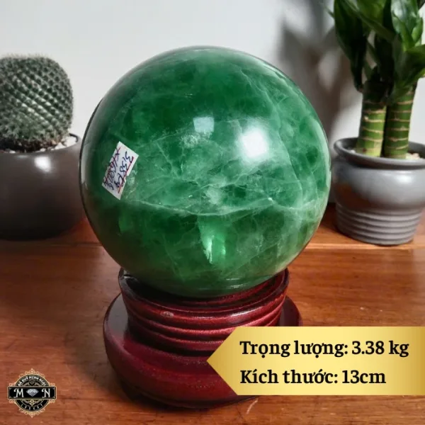 Cầu đá florite phong thủy