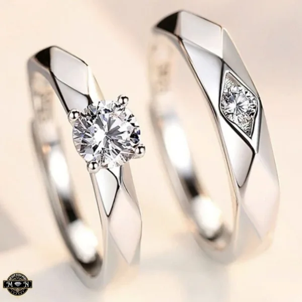 Nhẫn cưới kim cương cá tính